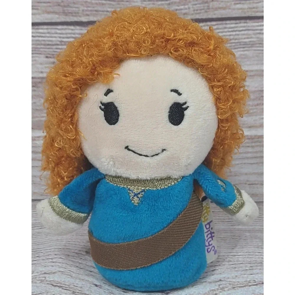 Hallmark Itty Bittys Plush Brave Princess Merida Stuffed Animal Doll 4"